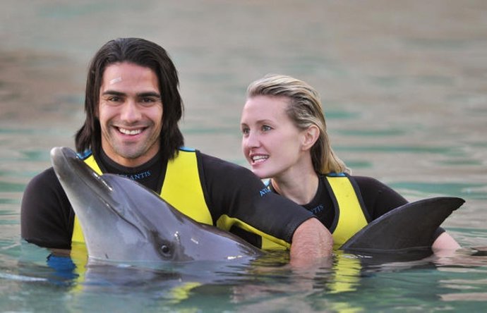 Radamel Falcao y Lorelei