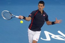 Novak Djokovic, en Abu Dhabi