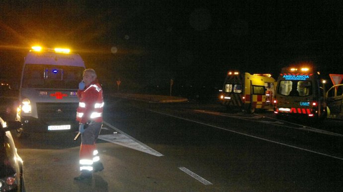 Foto del lugar del siniestro