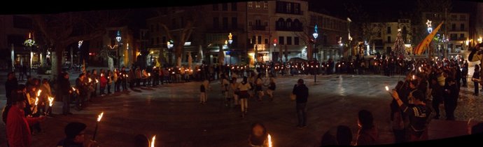 Marcha antorchas por el derecho a decidir