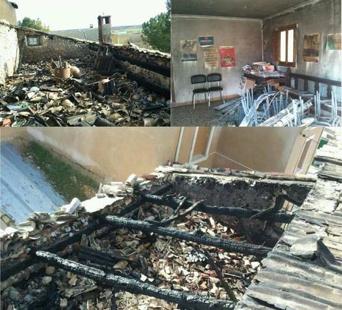 Incendio la parra de las vegas