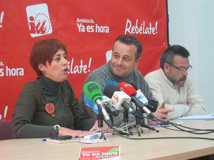 Quintana, Castro Y García, En Rueda De Prensa