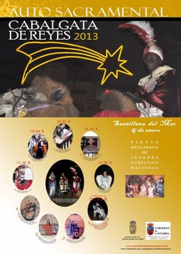 Cartel del Auto Sacramental y la Cabalgata de Reyes 2013