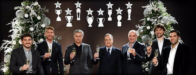 Felicitación navideña del Real Madrid