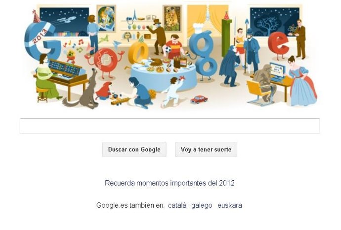 Doodle de fin de año 2012 