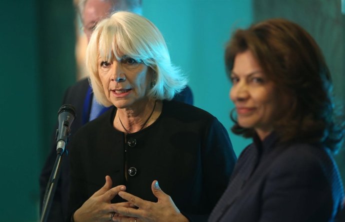 La alcaldesa de Cádiz durante un acto de la Cumbre Iberoamericana