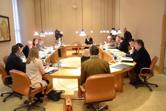 Reunión de la junta de portavoces del Parlamento el 31 de diciembre