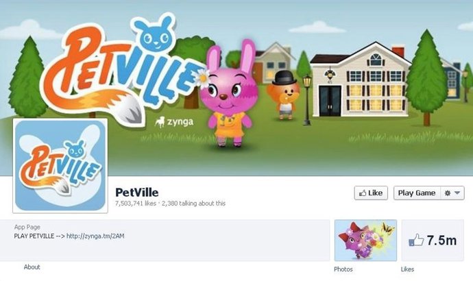 Petville en Facebook