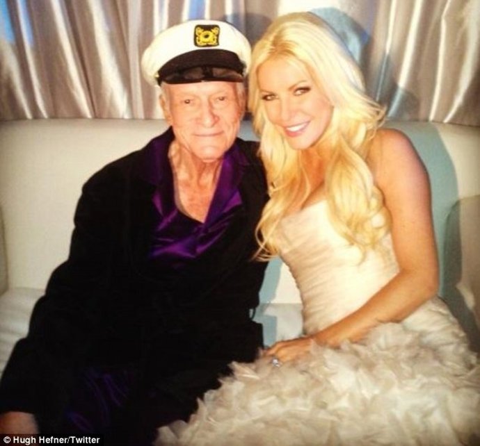 La pareja el día de la boda