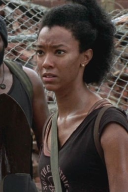 Sonequa Martin-Green en 'The Walking Dead'