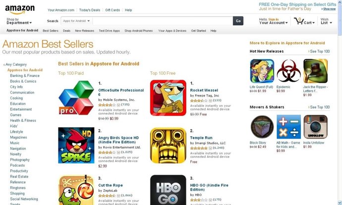 Amazon app store