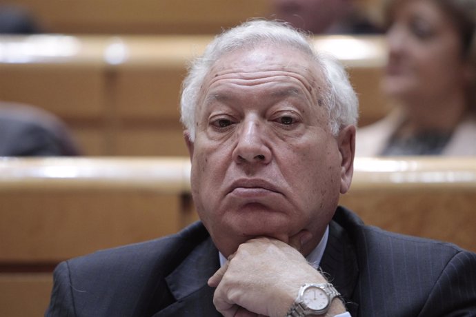 José Manuel García- Margallo en el Senado 18 de diciembre 