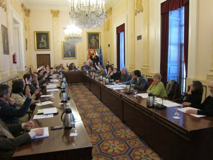 Pleno De Presupuestos 2013 En El Ayuntamiento De Cáceres