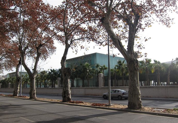 Verja del puerto de Málaga