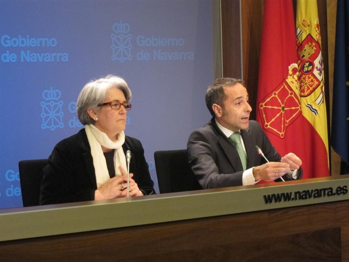 Lourdes Goicoechea y Juan Luis Sánchez de Muniáin.