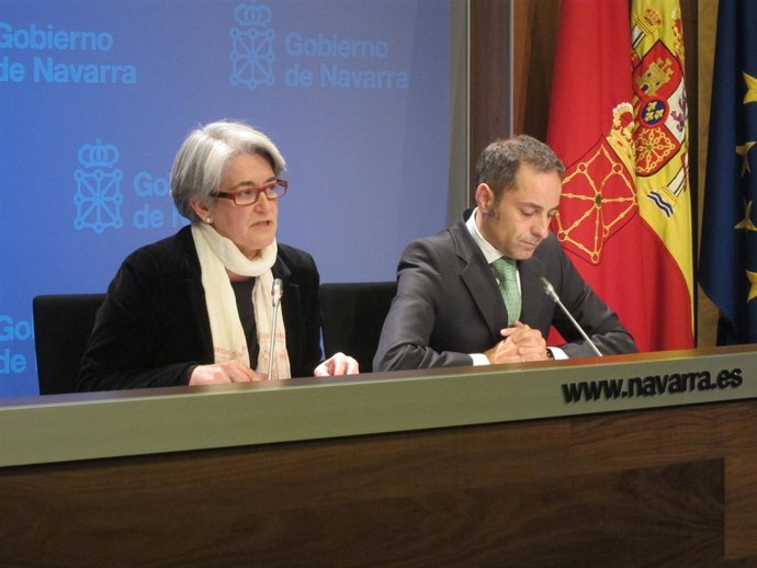 Lourdes Goicoechea y Juan Luis Sánchez de Muniáin.
