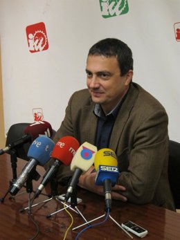 El coordinador regional de IU-Verdes en Murcia, José Antonio Pujante