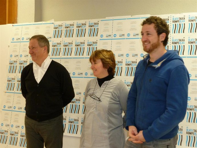 Miguel Martín, Mariaje Torres e Igor Otxoa