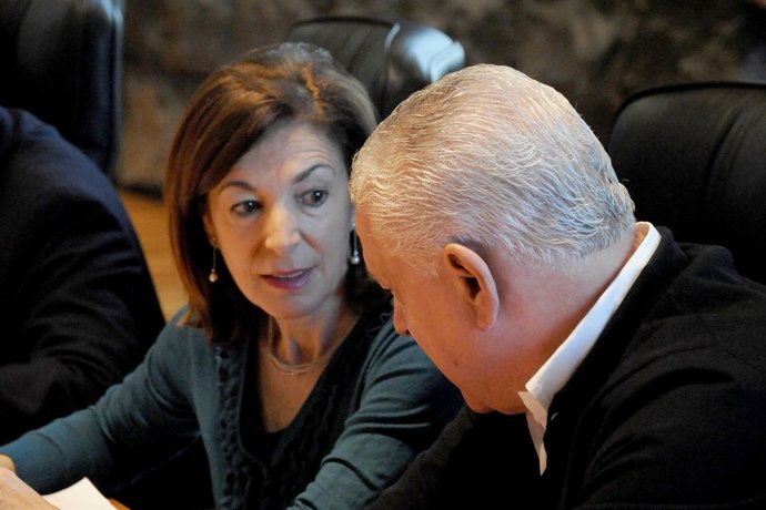 Margarita Ramos durante el Consejo de este jueves