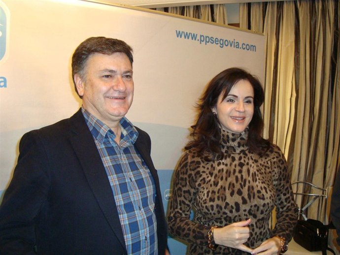 Clemente y Vázquez, en el vino de Año Nuevo del PP