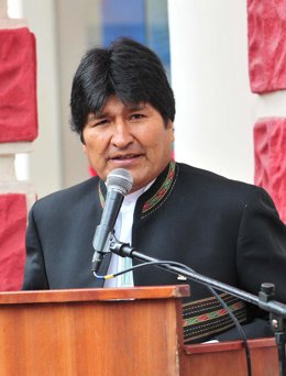 Evo Morales.