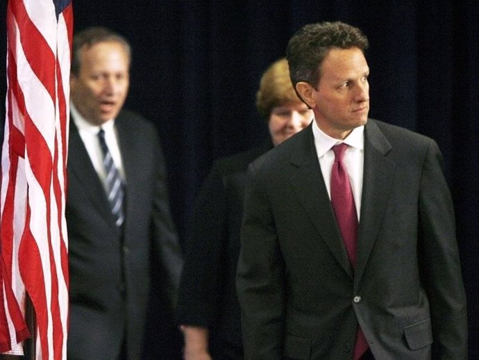 Tim Geithner candidato a ocupar el Departamento del Tesoro