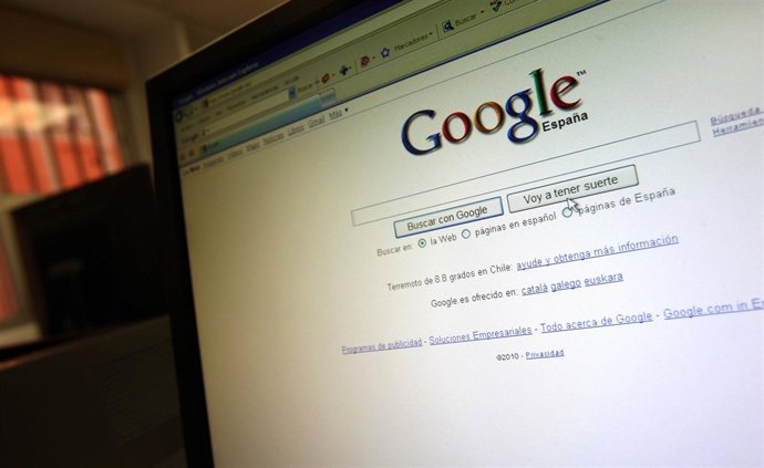 Ordenador con Google 