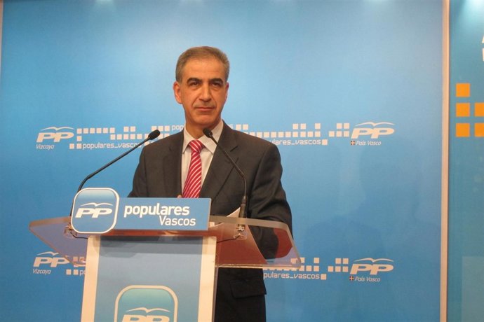 El portavoz del PP vasco, Leopoldo Barreda