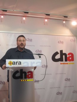 El presidente de CHA, José Luis Soro.