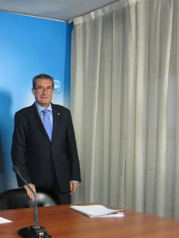 José Muñoz en la sede del PP de Salamanca