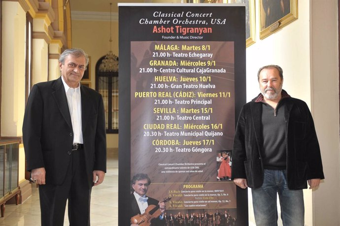 Presentación del concierto de Classical Concert Chamber Orchestra