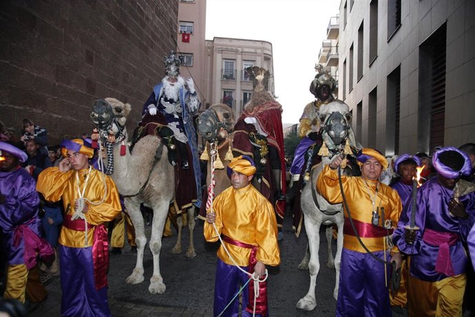 Los Reyes Magos de Oriente en Almería
