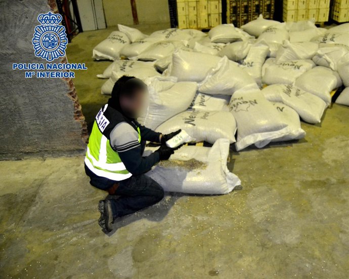 La Policía se incauta de 110 kilos de cocaína en Murcia