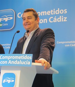 Antonio Sanz, presidente provincial del PP de Cádiz 