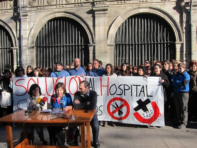 Trabajadores del Hospital San Juan de Dios.