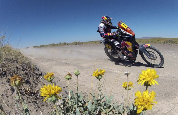 El Piloto Francés Cyril Despres 