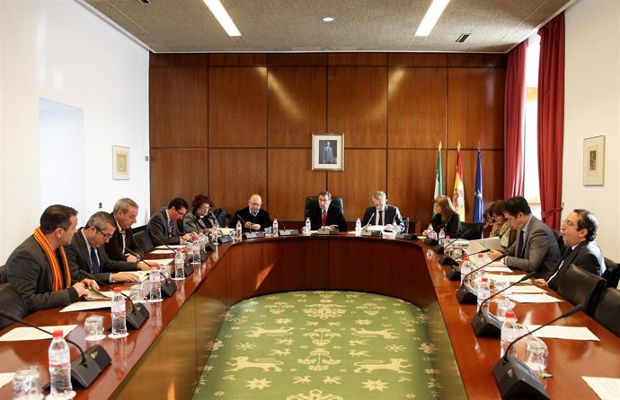 Reunión de la Junta de Portavoces del Parlamento andaluz