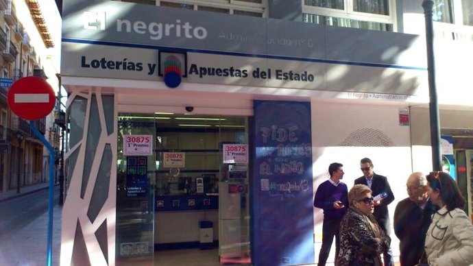 Imagen de la administración de Alicanteque ha repartido parte del primer premio 