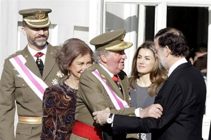 Mariano Rajoy y Rey