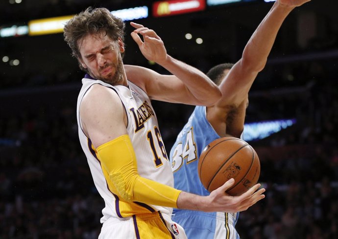Pau Gasol, Los Angeles Lakers - Denver Nuggets