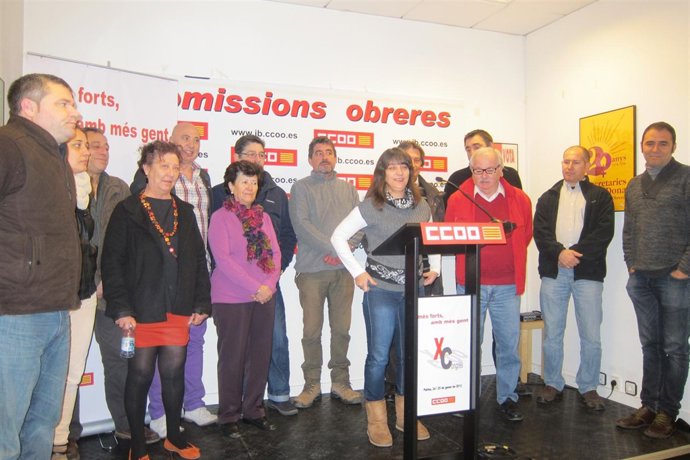 Representantes de CCOO