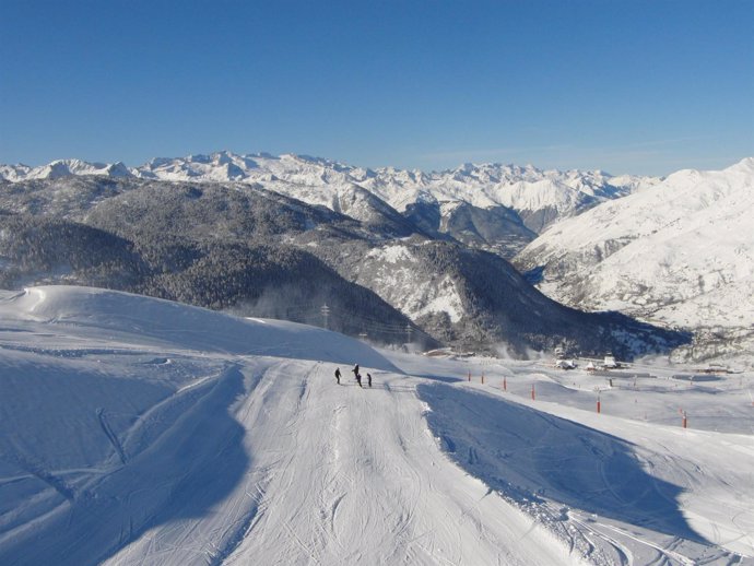 Estación de esquí Baqueira Beret diciembre 2012