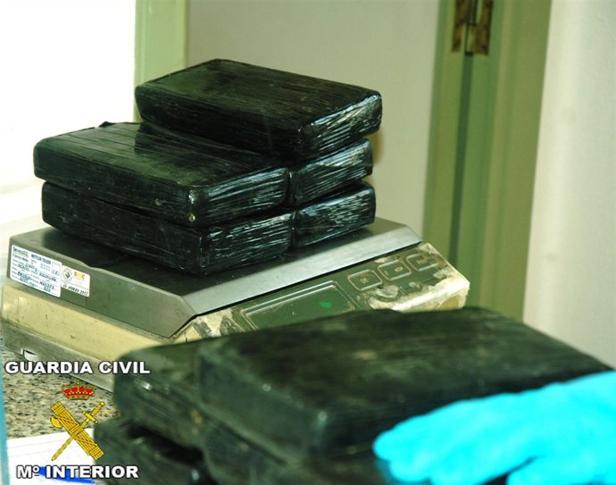 Droga inacautada en el Puerto de Valencia