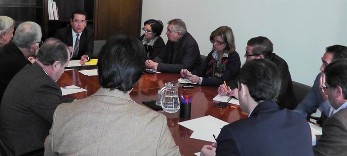 Reunión del grupo parlamentario popular en las Corts