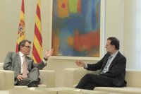 CiU y ERC quieren aprovechar la visita de Rajoy para abordar inversiones pendientes y la consulta