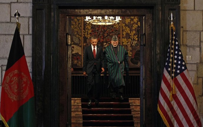 Obama Y Karzai