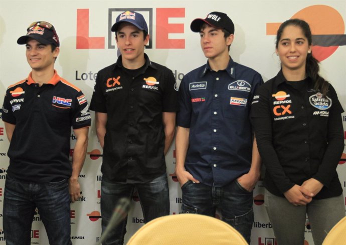 Pedrosa, Márquez, Viñales Y María Herrera, En Los Desayunos De EP