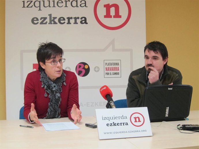 Edurne Eguino y Fernando Espinosa, de Izquierda-Ezkerra