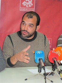 El secretario general del PCA, José Manuel Mariscal. 