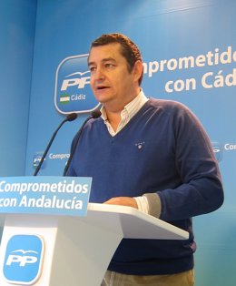 Antonio Sanz, presidente provincial del PP de Cádiz
